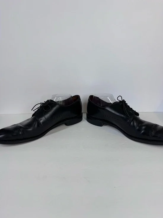 Allen Edmonds Men’s Black Madison Ave Cap Toe Oxford Style Shoe Mens 11.5 D - Picture 5 of 13
